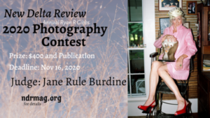 New Delta Review's Annual Ryan R. Gibbs Photography Contest