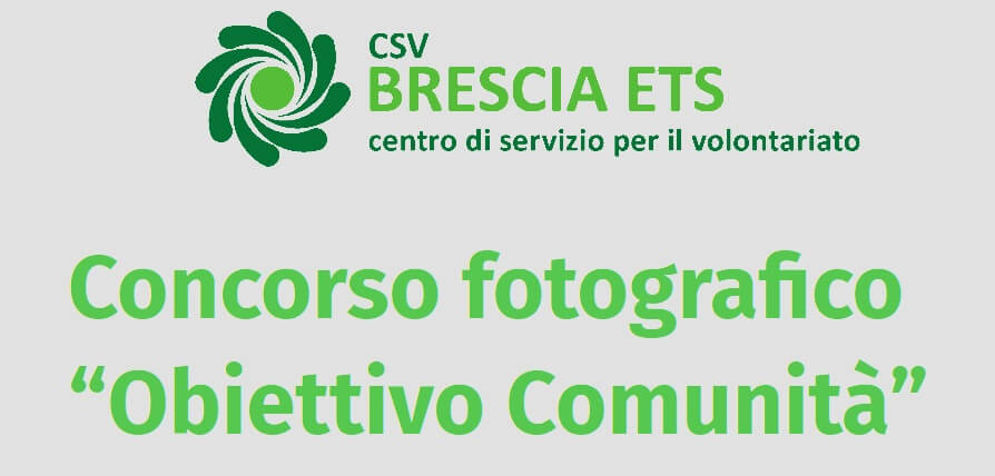 Concorso fotografico “Obiettivo Comunità”